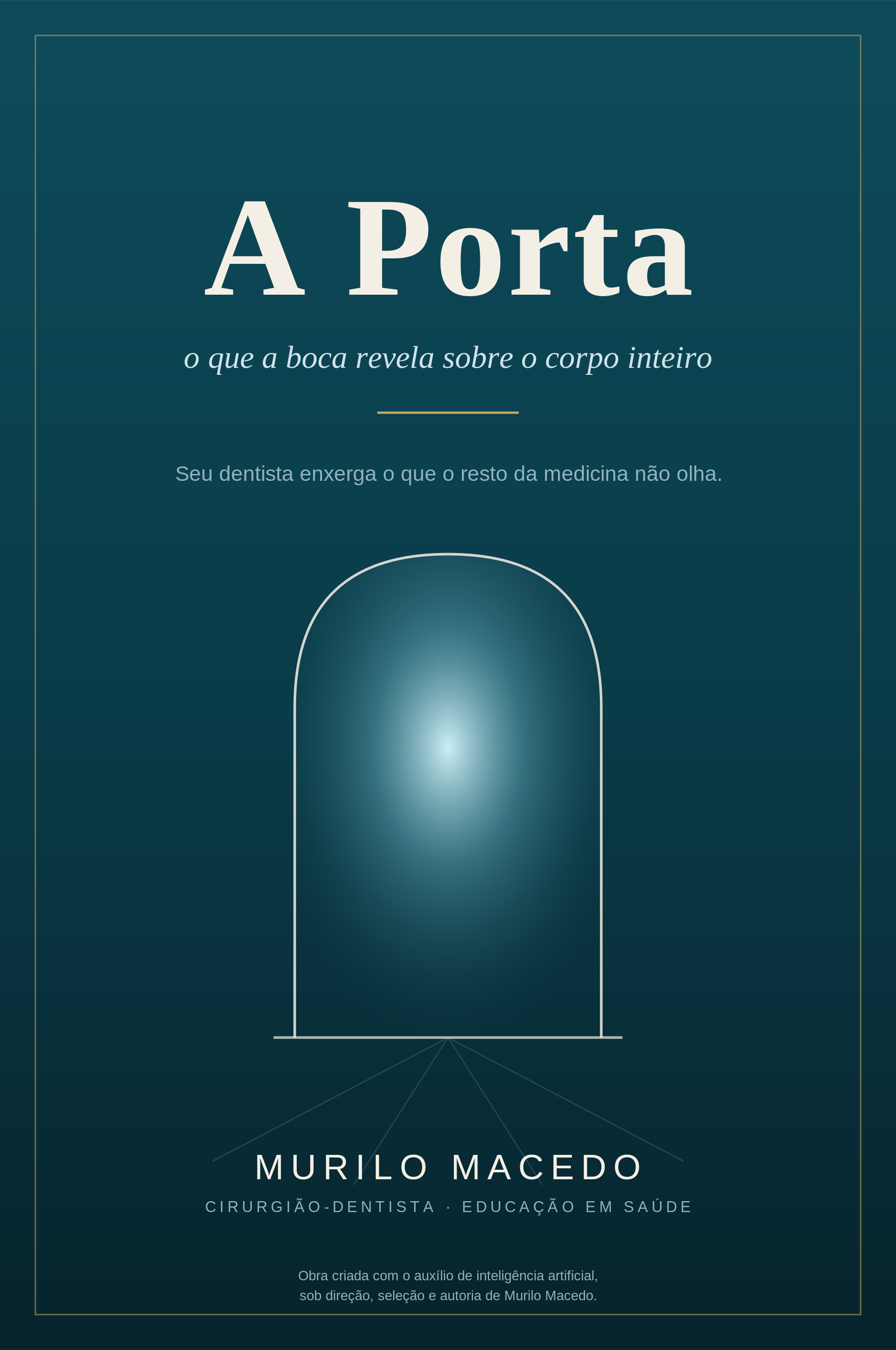 Capa do livro A Porta, de Murilo Macedo